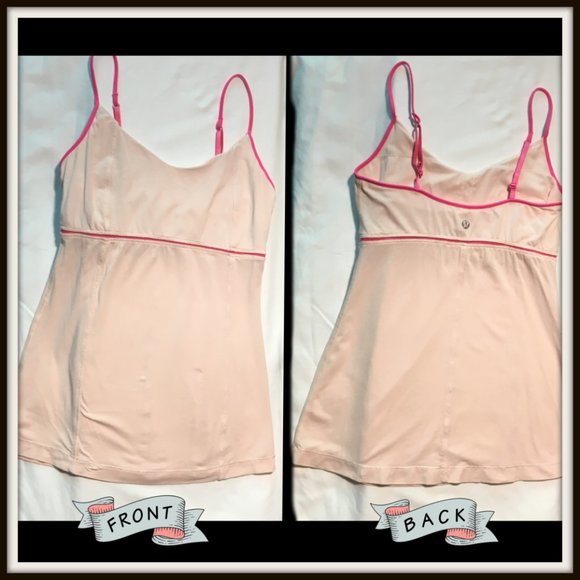 Two Blush Lululemon Tanks - Picture 6 of 7